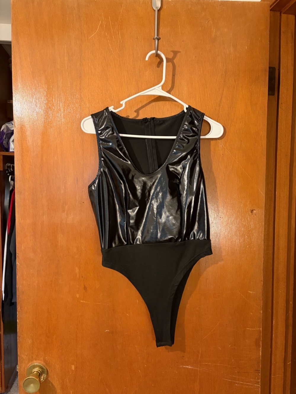 Fake Leather bodysuit